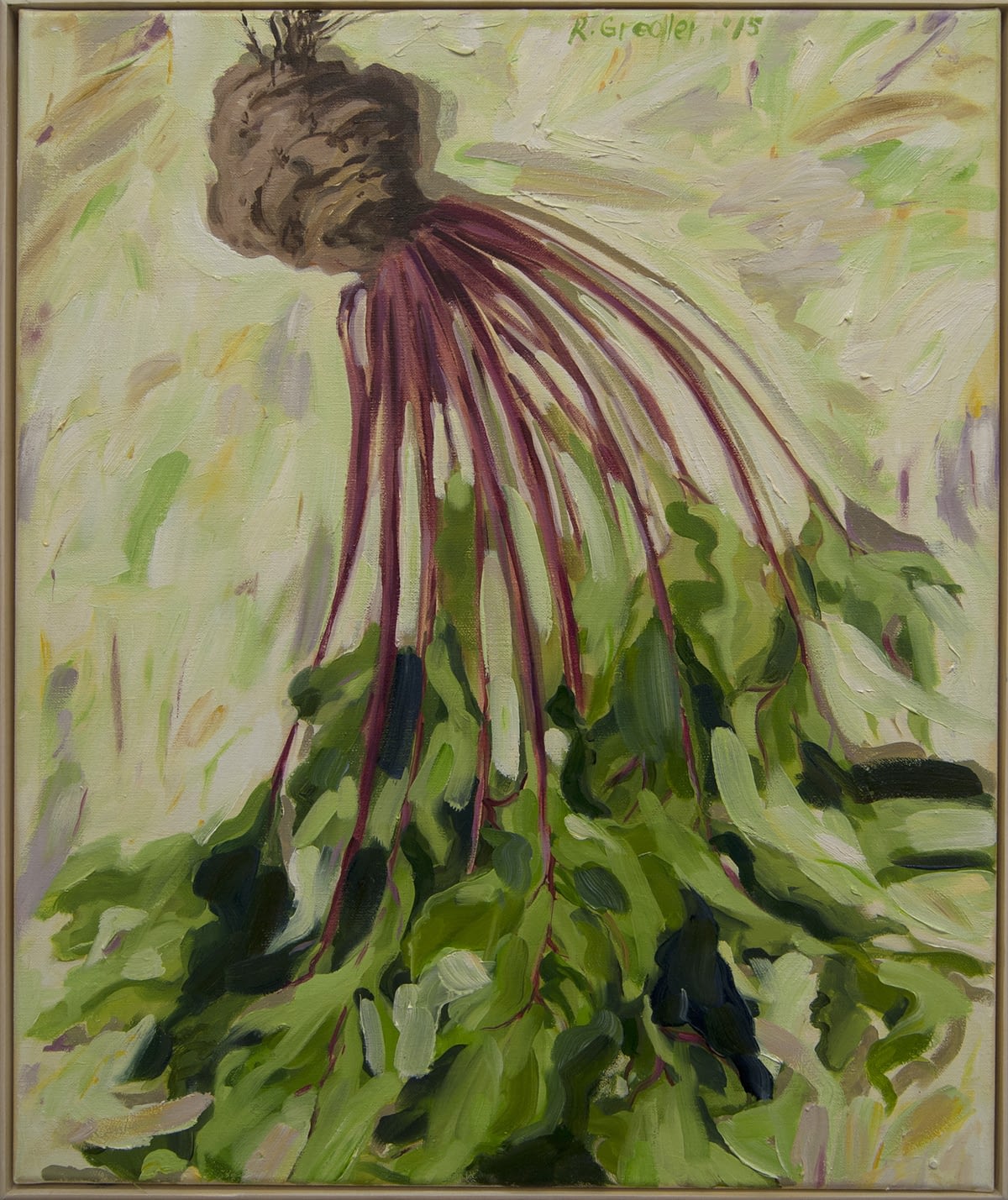 Rupert GredlerDie rote Rübe von Gmünd60 x 50 cm, 2015 ...